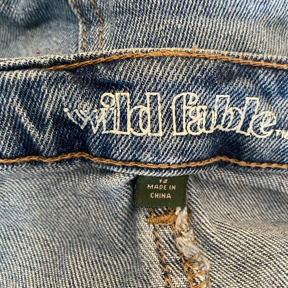 Denim Mini Skirt - Picture 3 of 4